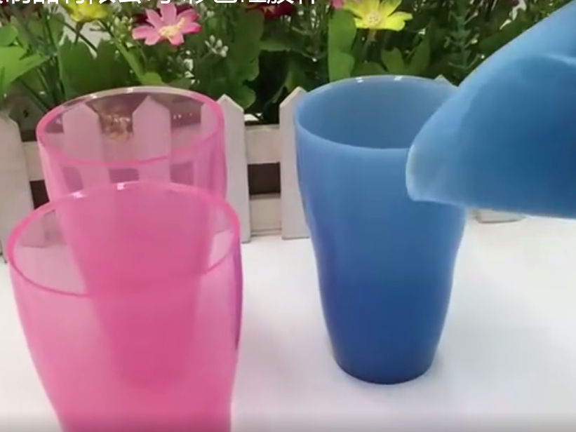 彩色硅胶杯